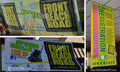 Banners - Creative Printing of Bay County - Panama City, FL