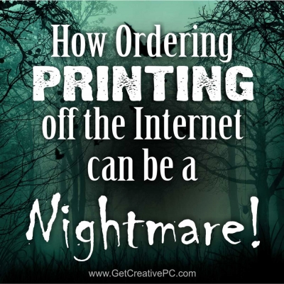 Ordering Printing off the Internet - Nightmare - Creative Printing of Bay County - Panama City