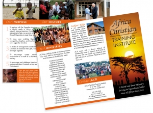 Brochure Printing - African Training Insititute Brochure For Culligan Water - Creative Printing - Panama City, Florida