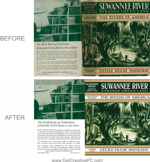 Photo Restoration - Booklet - Suwannee River - Creative Printing - Panama City, FL